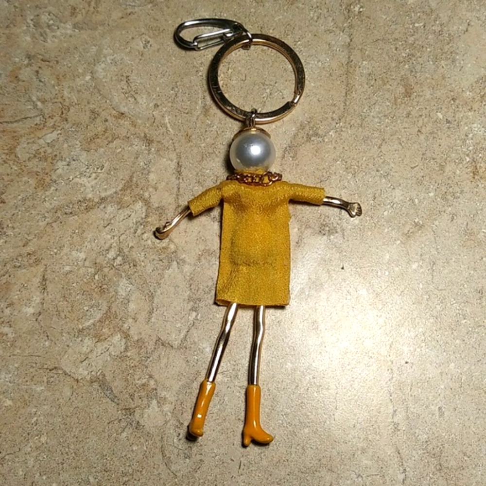 New Classy lady- Bag charm or keychain
